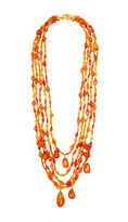 Thumbnail for your product : WGACA Vintage Chanel Amber Multi Strand Necklace From What Goes Around Comes Around