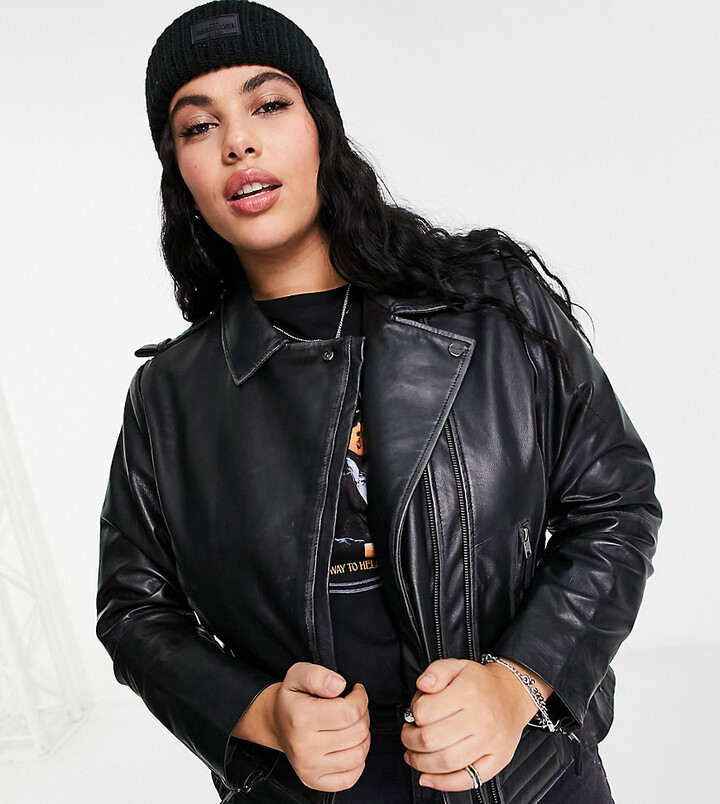 Barneys Beppe Barney's Original Quilted Real Leather Biker