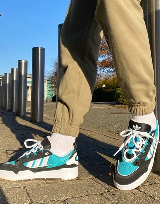 adidas Adi2000 trainers in teal - ShopStyle