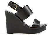 Thumbnail for your product : Tory Burch 'Lexington' Leather Wedge Sandal (Women)