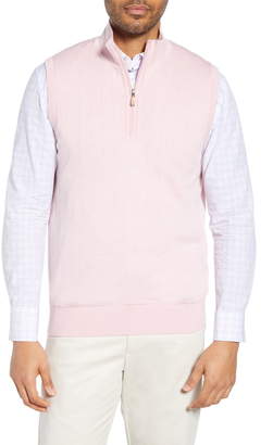 Bobby Jones Quarter Zip Wool Sweater Vest