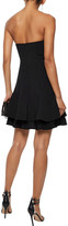 Thumbnail for your product : Cinq à Sept Tansy Strapless Ruffled Crepe Mini Dress