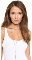 Thumbnail for your product : Chan Luu Beaded Pendant Lariat Necklace