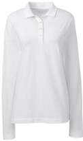Thumbnail for your product : Lands' End Women's Regular Long Sleeve Mesh Polo