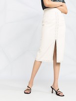 Thumbnail for your product : Twin-Set Stud-Embellished Pencil Skirt