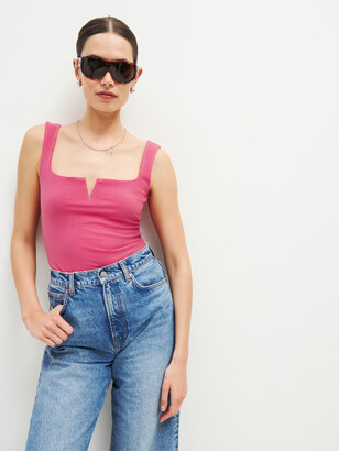 Reformation Ossie Knit Tank - ShopStyle Tops