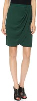 Thumbnail for your product : L'Agence Drape Front Skirt