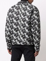 Thumbnail for your product : Stone Island Shadow Project Graphic Print Bomber Jacket