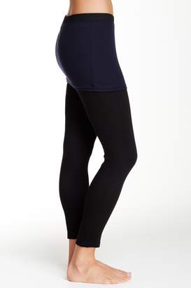 Magid Two Tone Skirt Overlay Leggings (Plus Size Available)