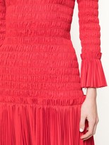 Thumbnail for your product : KHAITE Ruched Midi Dress