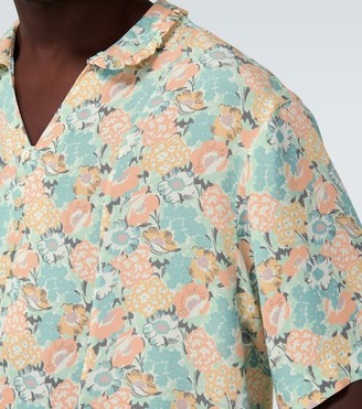 Gucci Liberty floral silk shirt