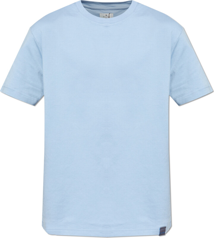 Etro Round-neck T-shirt, , Light - Blue