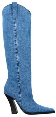 denim cowgirl boots