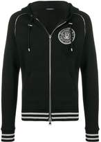 Thumbnail for your product : Balmain zip front hoodie
