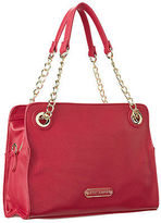 Thumbnail for your product : Betsey Johnson Fuschia Great Balls of Fire Satchel Bag