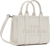 Thumbnail for your product : Marc Jacobs Off-White 'The Leather Mini Tote Bag' Tote