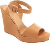 Thumbnail for your product : Barneys New York Alice Ankle-Wrap Wedge Sandals