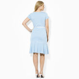 Thumbnail for your product : Ralph Lauren Striped Ballet-Neck Dress