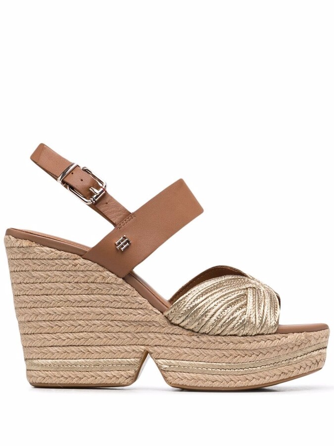 rope wedge heels