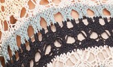 Thumbnail for your product : ASTR the Label Jaded Stripe Crochet Crop Sweater