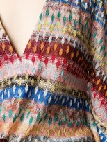 Thumbnail for your product : Missoni Mare Striped Tie-Waist Kimono Dress
