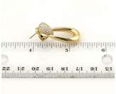 Thumbnail for your product : Cartier 18k Yellow Gold 1.50ct Diamonds Oval Hoop Earrings
