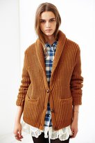 Thumbnail for your product : Obey Rune Shawl-collar Cardigan