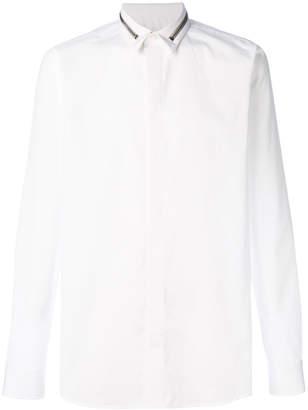 Givenchy zip collar shirt