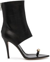 Thumbnail for your product : Natasha Zinko Open-Toe High-Heeled Boots