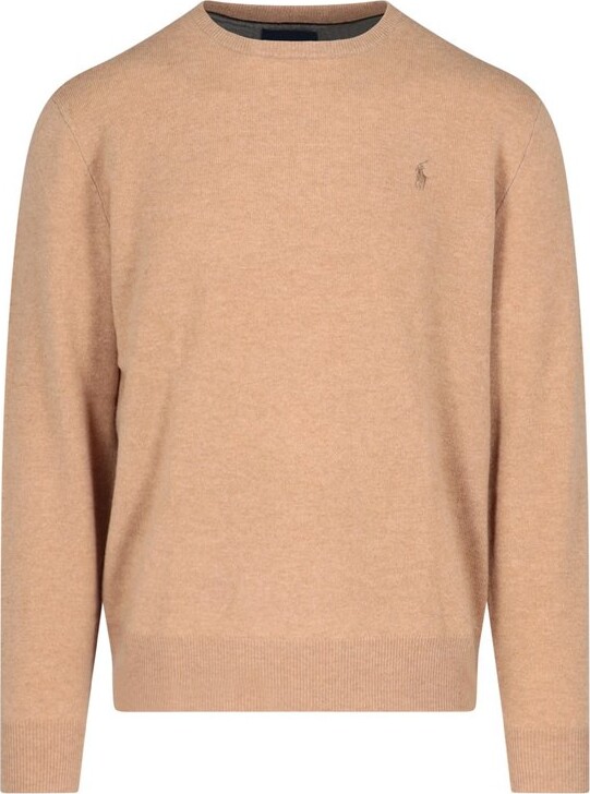 Polo Ralph Lauren Men's Beige Sweaters with Cash Back | ShopStyle
