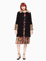 Thumbnail for your product : Kate Spade Jewel button boucle coat