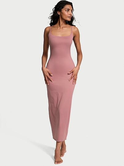 Victoria's Secret Bodywear By Victoria With FeatherSoft™ Innovation Maxi Slip Dress