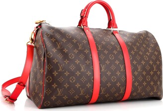 Louis Vuitton 2004 Pre-owned Monogram Keepall Bandouliere 50 Travel Bag - Brown