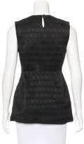 Thumbnail for your product : Milly Wool-Blend Sleeveless Top