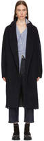 Thumbnail for your product : Enfold Navy Double Bearbar Slit Coat