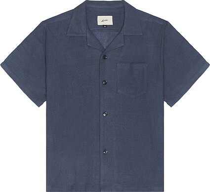 Bather Wool Gauze Camp Shirt