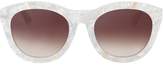 Thumbnail for your product : Oliver Bonas Skye Pearlescent Metal Detail Preppy Sunglasses