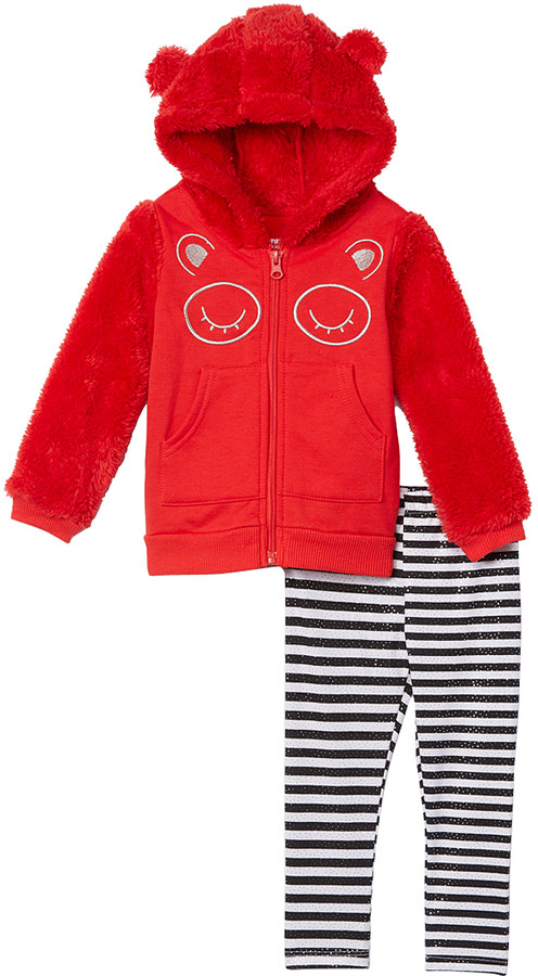 bear hoodie with ears toddler