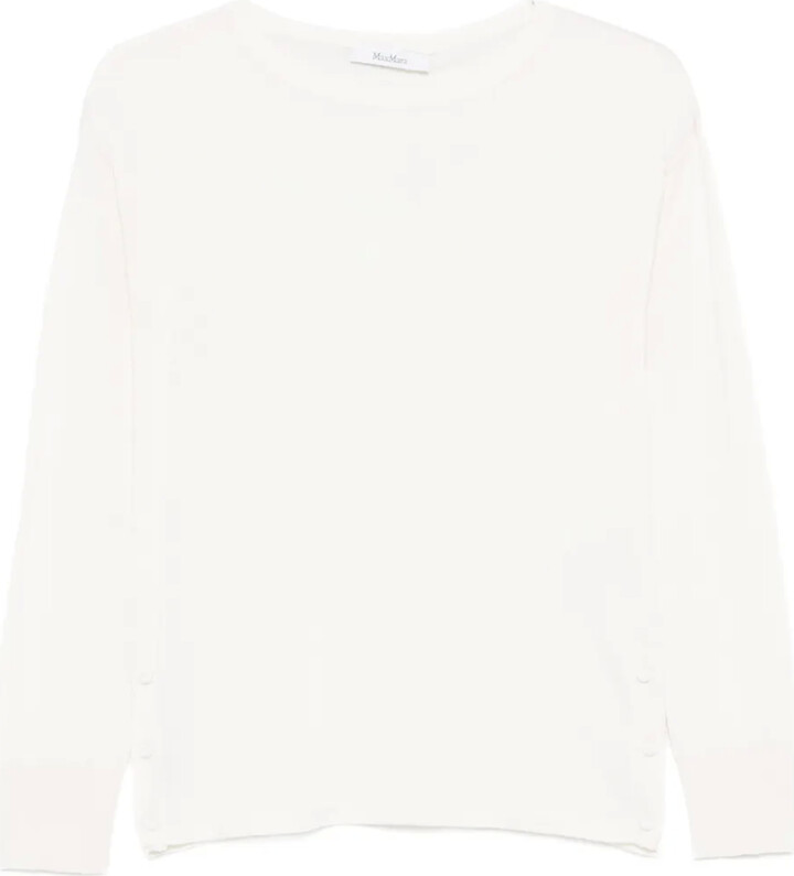 Max Mara Button-Detail Sweater