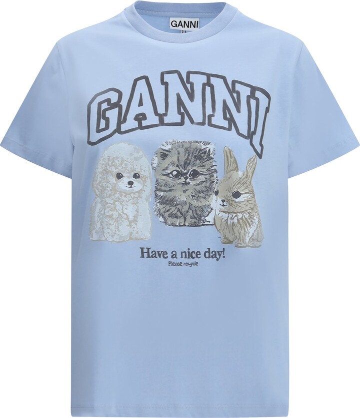 Ganni Have A Nice Day T-shirt