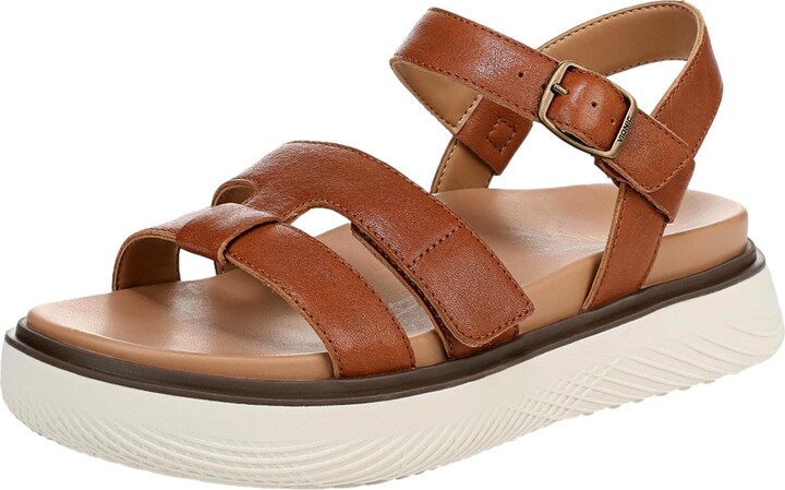Vionic Solana Slingback Sandals Tan / White J4525L1200 Women's