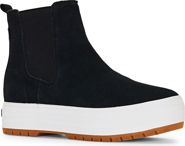 alexander platform chelsea boot