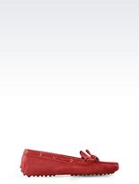 Thumbnail for your product : Giorgio Armani Driving Shoe In Micro Perforated Effect Suede