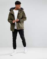 Thumbnail for your product : Bellfield TALL Parka With Faux Fur Hood