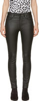 Thumbnail for your product : Saint Laurent Black Stretch Leather Pants