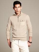 Thumbnail for your product : Banana Republic Modern Half-Zip Pocket Pullover