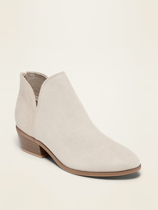 white suede boots womens