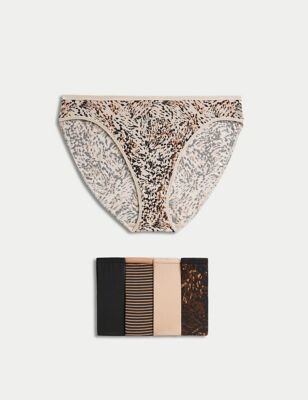 M&S Collection 5pk Cotton Lycra® Full Briefs - ShopStyle Panties