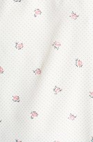 Thumbnail for your product : Frenchi Lace Detail Floral Print Shell (Juniors)