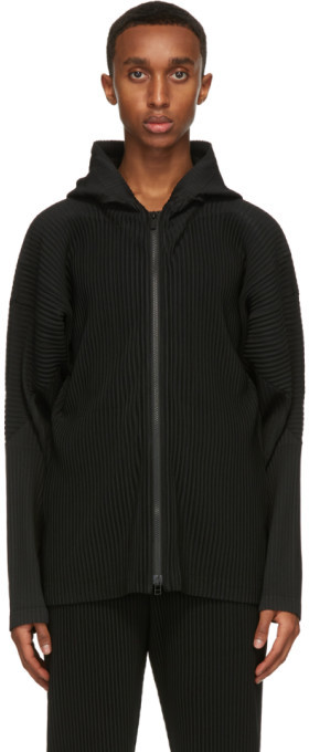 issey miyake homme plisse hoodie